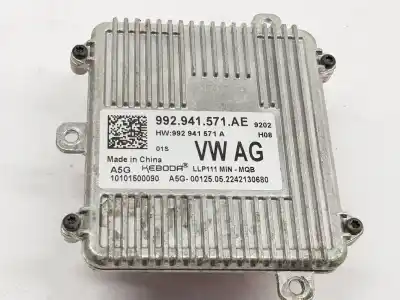 Second-hand car spare part xenon headlights control unit  for cupra leon 1.4 tsi híbrido oem iam references 992941571ae