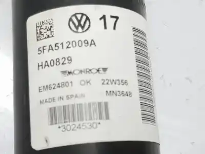 Second-hand car spare part rear left shock absorber for cupra leon 1.4 tsi híbrido oem iam references 5fa512009a  5fa512009a