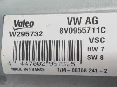 Second-hand car spare part rear windshield wiper motor for cupra leon 1.4 tsi híbrido oem iam references 8v0955711c  8v0955711c