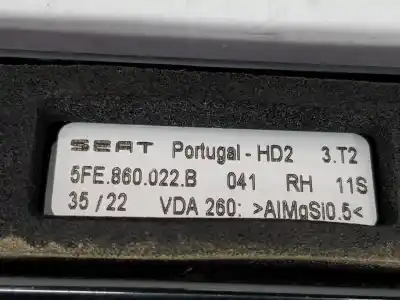 Автозапчастина б/у бруски для даху для cupra leon 1.4 tsi híbrido посилання на oem iam 5fe860022b  5fe860022b