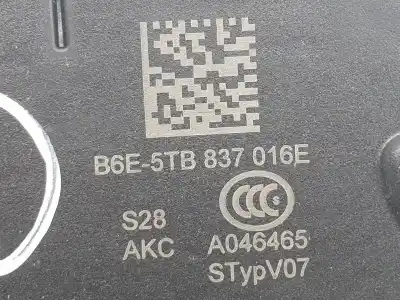 Second-hand car spare part front right door lock for cupra leon 1.4 tsi híbrido oem iam references 5tb837016e  5tb837016e