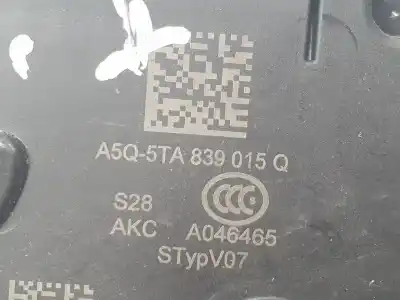 Автозапчастина б/у замок дверей заднього лівого для cupra leon 1.4 tsi híbrido посилання на oem iam 5ta839015q  5ta839015q