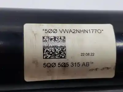 Автозапчастина б/у задня вісь для cupra leon 1.4 tsi híbrido посилання на oem iam 5q0505315ab  5q0505315ab