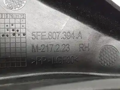 Second-hand car spare part rear bumper reinforcement for cupra leon 1.4 tsi híbrido oem iam references 5fe807394a  5fe807394a