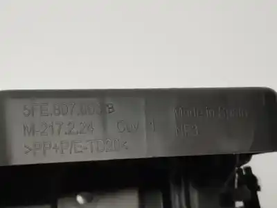 Second-hand car spare part rear bumper reinforcement for cupra leon 1.4 tsi híbrido oem iam references 5fe807863b  5fe807863b