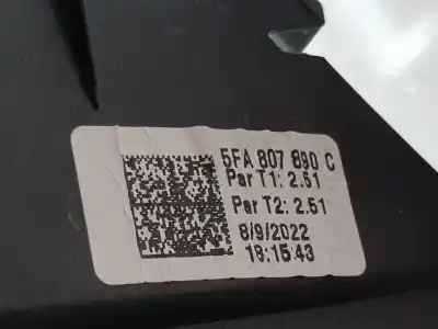 Second-hand car spare part right headlight support for cupra leon 1.4 tsi híbrido oem iam references 5fa807890c  5fa807890c