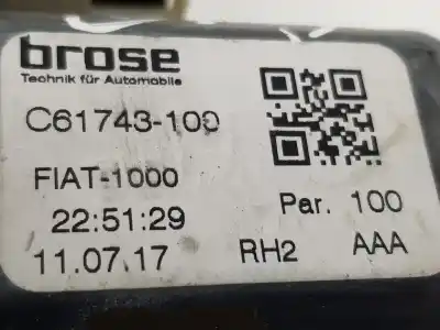 Second-hand car spare part right front window motor for jeep-viasa compass (mp, m6, mv, m7) 1.6 crd oem iam references 68302550aa  68302550aa