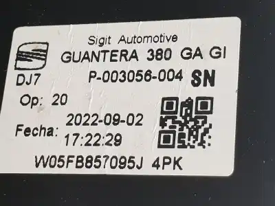 Автозапчастина б/у бардачок для cupra leon 1.4 tsi híbrido посилання на oem iam 5fb857095j  5fb857095j