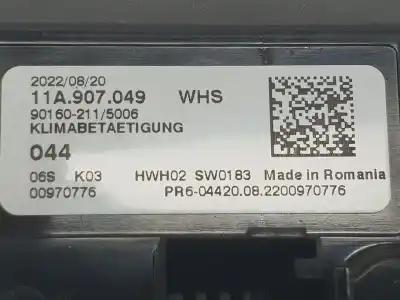 Автозапчастина б/у клімат-контроль для cupra leon 1.4 tsi híbrido посилання на oem iam 11a907049  11a907049
