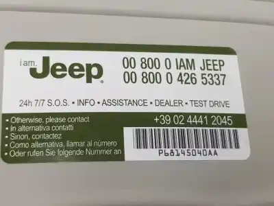 Автозапчасти б/у левая зона за jeep-viasa compass (mp, m6, mv, m7) 1.6 crd ссылки oem iam 5sy78ps4ab  5sy78ps4ab