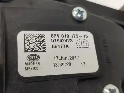 Second-hand car spare part accelerator pedal for jeep-viasa compass (mp, m6, mv, m7) 1.6 crd oem iam references 51942423  51942423