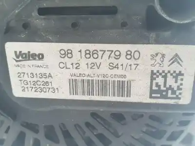 Автозапчасти б/у генератор за citroen c3 (s desde 09/2009) 1.2 12v ссылки oem iam 9818677980