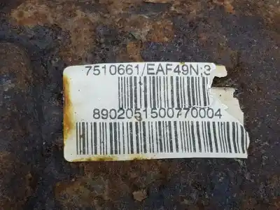 Second-hand car spare part rear differential for bmw x5 (e53) 3.0 d oem iam references 33107510661  33107510661