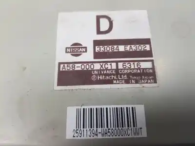 Second-hand car spare part electronic module for nissan navara pick-up (d40m) 2.5 dci diesel cat oem iam references 33084ea302  33084ea302