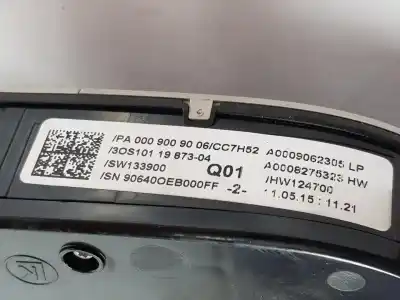 Автозапчасти б/у внутренний свет за mercedes-benz clase c (w205) familiar 2.1 cdi cat ссылки oem iam a0009009006  a0009009006