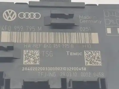 Автозапчасти б/у электронный модуль за audi q7 3.0 v6 24v tdi clean diesel ссылки oem iam 4f0959795m  4f0959795m