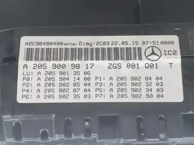 Автозапчасти б/у приборная доска за clase m clase c familiar 2.1 cdi ссылки oem iam a2059009817  a2059009817