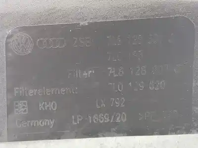 Автозапчасти б/у воздушный фильтр за audi q7 (4l) 4.2 v8 32v tdi biturbo 326 cv / 240 kw ссылки oem iam 7l8128607c  7l8128607c