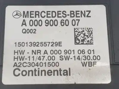 Автозапчасти б/у электронный модуль за mercedes-benz clase c (w205) familiar 2.1 cdi cat ссылки oem iam a0009006007  a0009006007