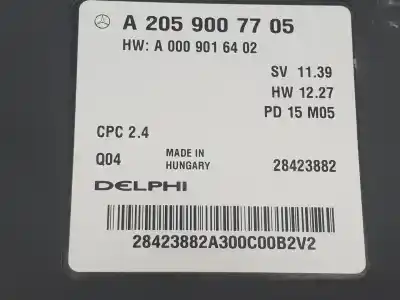 Автозапчасти б/у электронный модуль за mercedes-benz clase c (w205) familiar 2.1 cdi cat ссылки oem iam a2059007705  a2059007705