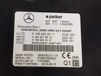Автозапчасти б/у электронный модуль за clase m clase c familiar 2.1 cdi ссылки oem iam a1669005517  a1669005517