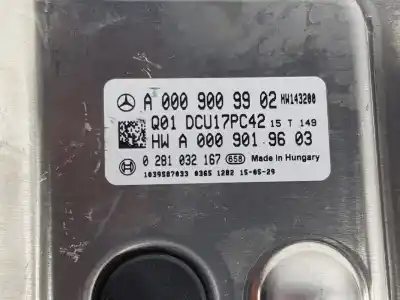 Автозапчасти б/у электронный модуль за mercedes-benz clase c (w205) familiar 2.1 cdi cat ссылки oem iam a0009009902  a0009009902