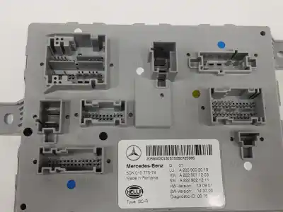 Автозапчасти б/у электронный модуль за mercedes-benz clase c (w205) familiar 2.1 cdi cat ссылки oem iam a2059002019  a2059002019