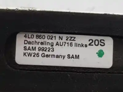 Автозапчасти б/у крышные бары за audi q7 (4l) 4.2 v8 32v tdi biturbo 326 cv / 240 kw ссылки oem iam 4l0860021n