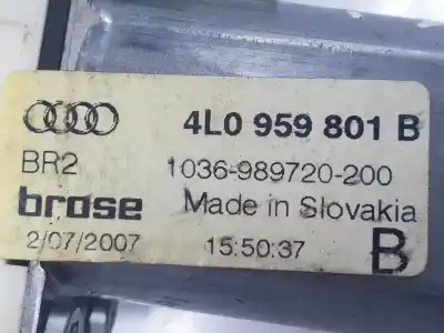Автозапчасти б/у мотор заднего левого стекла за audi q7 (4l) 4.2 v8 32v tdi biturbo 326 cv / 240 kw ссылки oem iam 4l0959801b  4l0959801b
