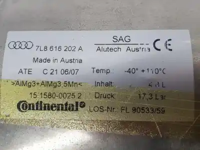 Автозапчасти б/у центральный амортизатор аккумулятора за audi q7 (4l) 4.2 v8 32v tdi biturbo 326 cv / 240 kw ссылки oem iam 7l8616202a  7l8616202a