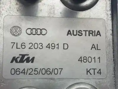 Автозапчастина б/у дизельний радіатор для audi q7 (4l) 4.2 v8 32v tdi biturbo 326 cv / 240 kw посилання на oem iam 7l6203491d  7l6203491d