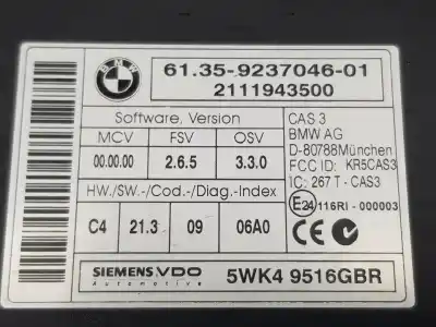 Автозапчастина б/у електронний модуль для bmw x5 (e70) xdrive 50 i посилання на oem iam 61359237046  61359237046