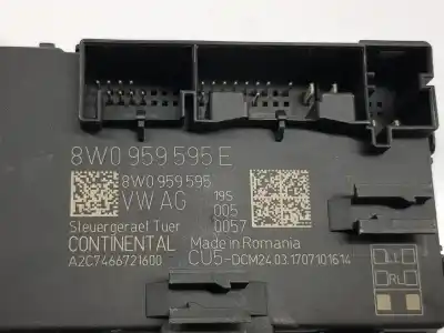 Автозапчасти б/у электронный модуль за audi a4 b9 (8w2, 8wc) 40 tdi ссылки oem iam 5w0959595e  5w0959595e