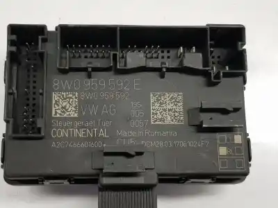 Second-hand car spare part electronic module for audi a4 b9 (8w2, 8wc) 40 tdi oem iam references 8w0959592e  8w0959592e