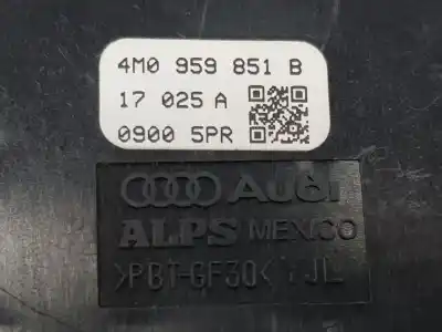 Автозапчасти б/у выключатель левого переднего окна за audi a4 b9 (8w2, 8wc) 40 tdi ссылки oem iam 4m0959851b  4m0959851b
