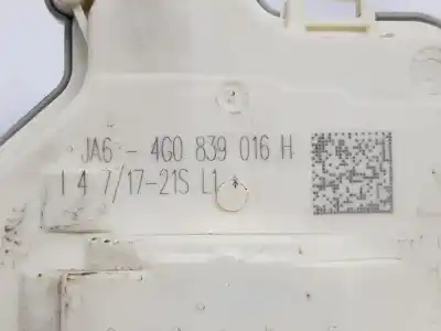 Автозапчасти б/у замок задней правой двери за audi a4 b9 (8w2, 8wc) 40 tdi ссылки oem iam 4g0839016h  4g0839016h