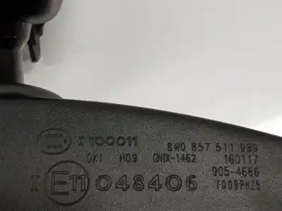 Автозапчастина б/у внутрішне дзеркало для audi a4 b9 (8w2, 8wc) 40 tdi посилання на oem iam 8w0857511  8w0857511
