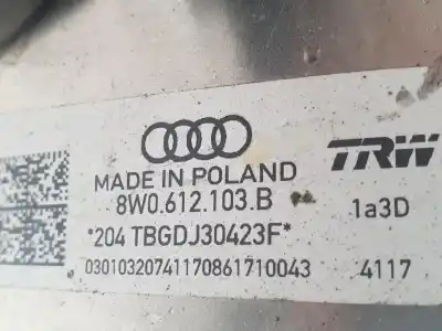 Second-hand car spare part brake servo for audi a4 b9 (8w2, 8wc) 40 tdi oem iam references 8w0612107  8w0612107