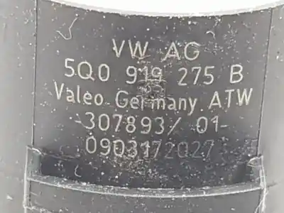 Автозапчасти б/у парковочный датчик за audi a4 b9 (8w2, 8wc) 40 tdi ссылки oem iam 5q0919275b  5q0919275b