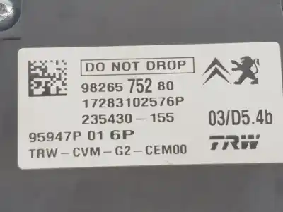 Автозапчасти б/у управление зеркалом за citroen c3 (s desde 09/2009) 1.2 12v ссылки oem iam 9826575280