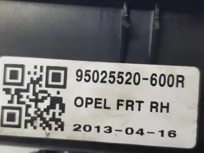 Second-hand car spare part right front power window switch for opel mokka / mokka x (j13) 1.7 cdti (_76) oem iam references 13301886  13301886
