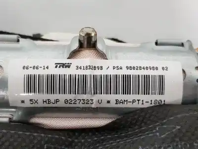 Автозапчасти б/у передняя правая подушка безопасности за citroen ds3 (sa_) 1.4 hdi 70 (sa8hp4) ссылки oem iam 9802840980  9802840980