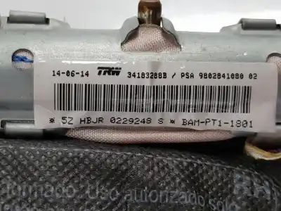 Автозапчасти б/у подушка безопасности передняя левая шторка безопасности за citroen ds3 (sa_) 1.4 hdi 70 (sa8hp4) ссылки oem iam 9802841080  9802841080