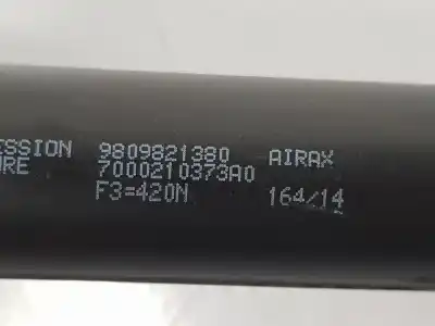 Автозапчасти б/у амортизаторы багажника/двери за citroen ds3 (sa_) 1.4 hdi 70 (sa8hp4) ссылки oem iam 9809821380  9809821380