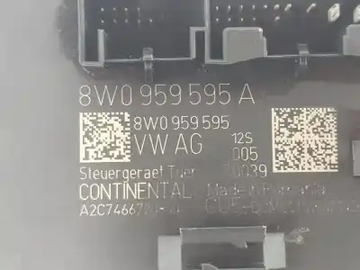 Second-hand car spare part electronic module for audi a4 avant 3.0 v6 24v tdi oem iam references 8w0959595a  8w0959595a