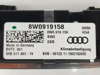 Автозапчастина б/у клімат-контроль для audi a4 avant 3.0 v6 24v tdi посилання на oem iam 8w0919158  8w0919158