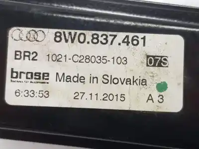 Автозапчасти б/у регулятор стекла переднего левого за audi a4 avant 3.0 v6 24v tdi ссылки oem iam 8w0837461  8w0837461