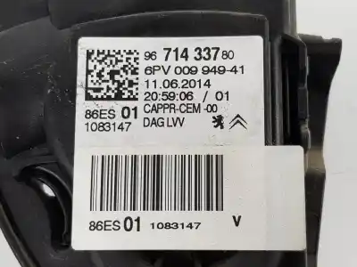 Автозапчастина б/у педальний потенціометр для citroen ds3 (sa_) 1.4 hdi 70 (sa8hp4) посилання на oem iam 9671433780  9671433780