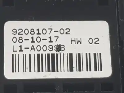 Second-hand car spare part left front power window switch for bmw serie 1 lim. 1.6 16v oem iam references 61319208109