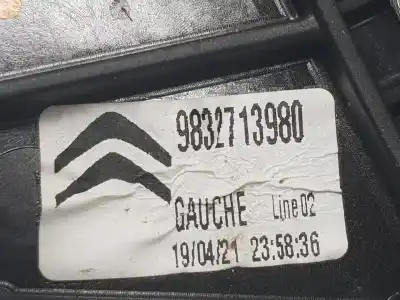 Second-hand car spare part driver left window regulator for citroen c4 lim. 1.2 12v e-thp oem iam references 9832821680  9832821680